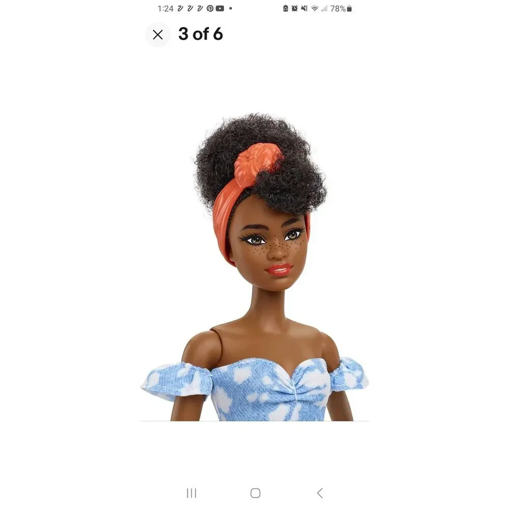 Barbie fasionista 185 african American